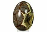 Calcite Crystal Filled Septarian Geode Egg - Utah #149940-3
